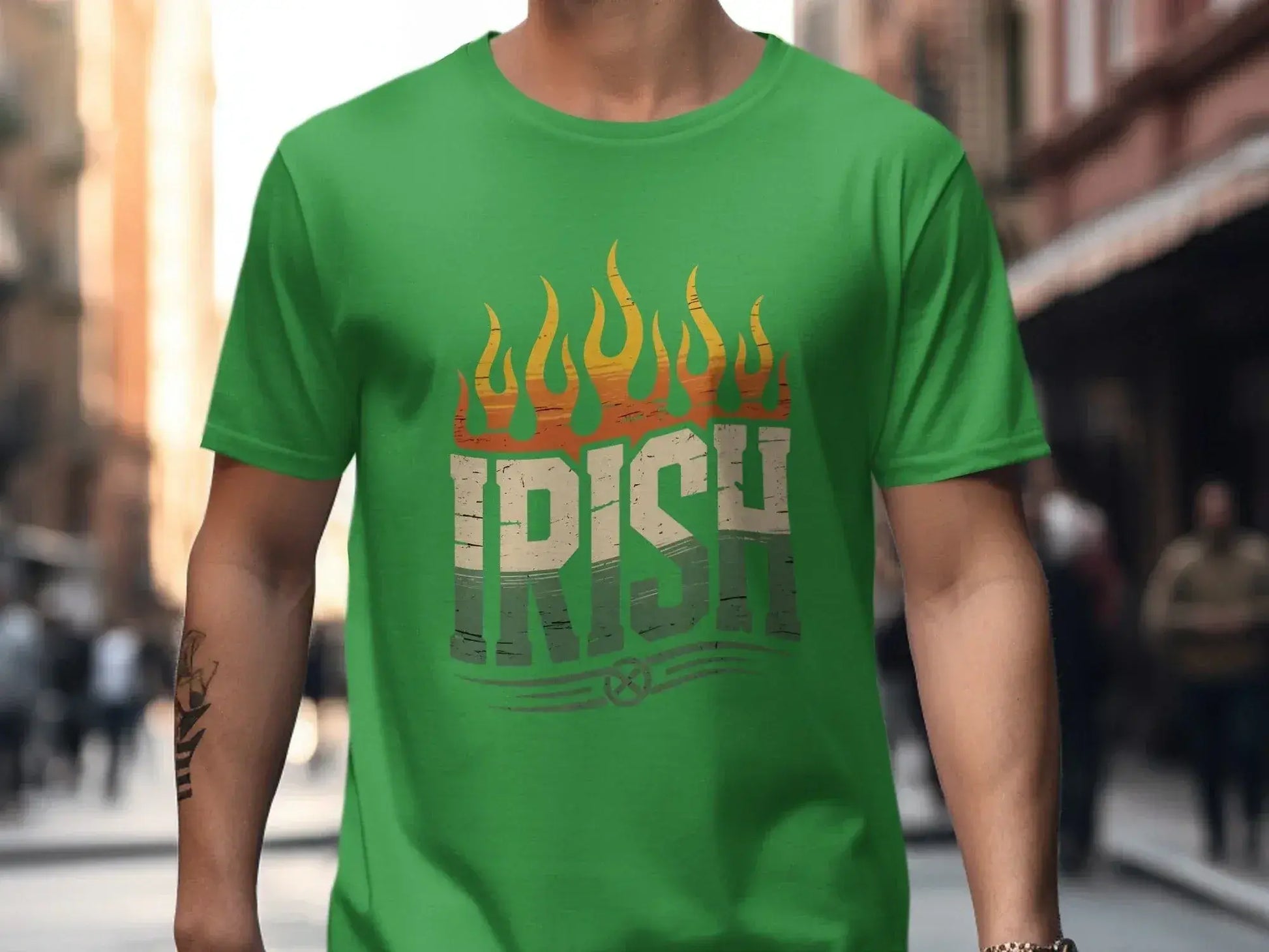 Vintage Irish Green Graphic T-Shirt product
