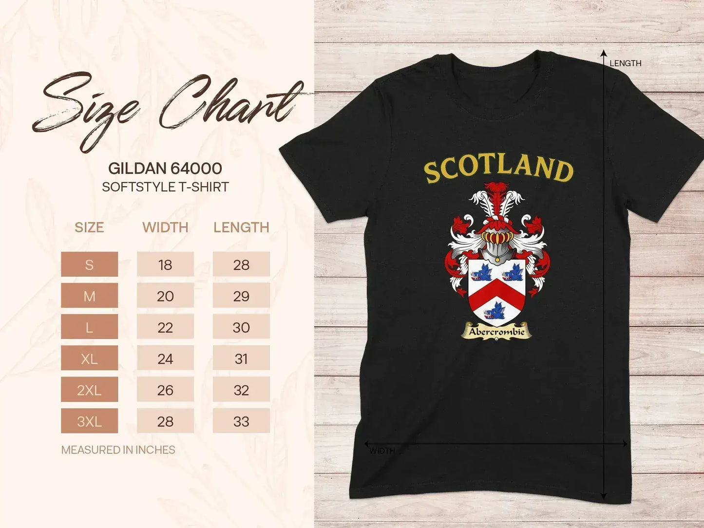 Scotland Abercrombie Heritage Softstyle T-shirt product