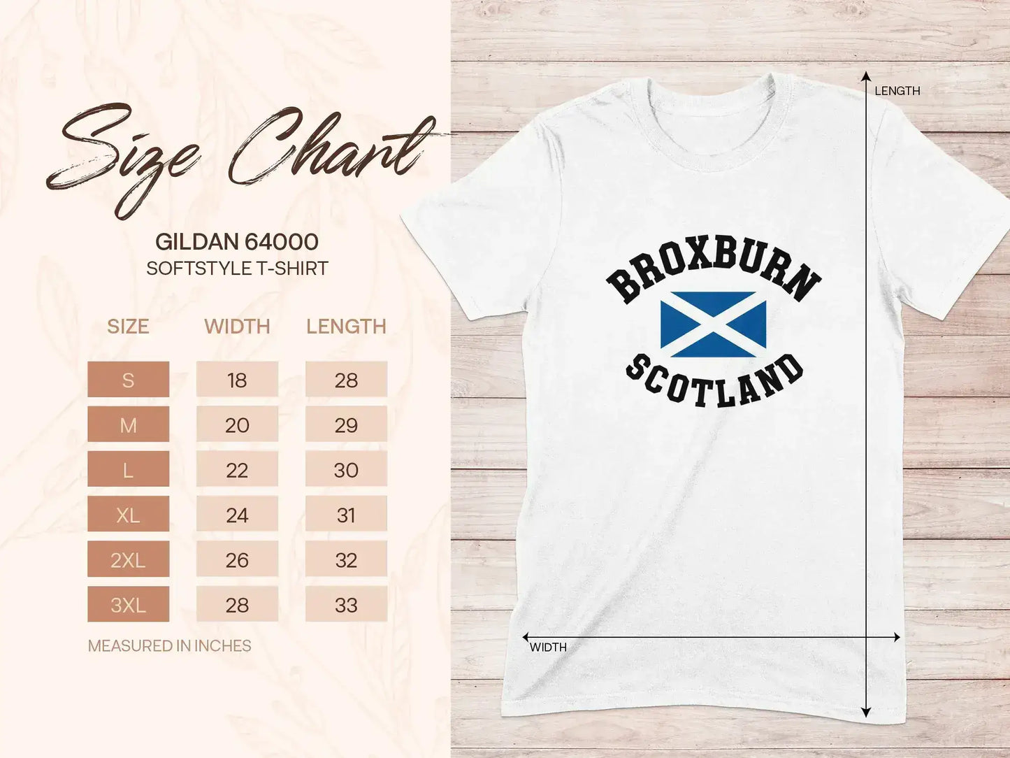 Broxburn Scotland Graphic Print Gildan 64000 T-Shirt product
