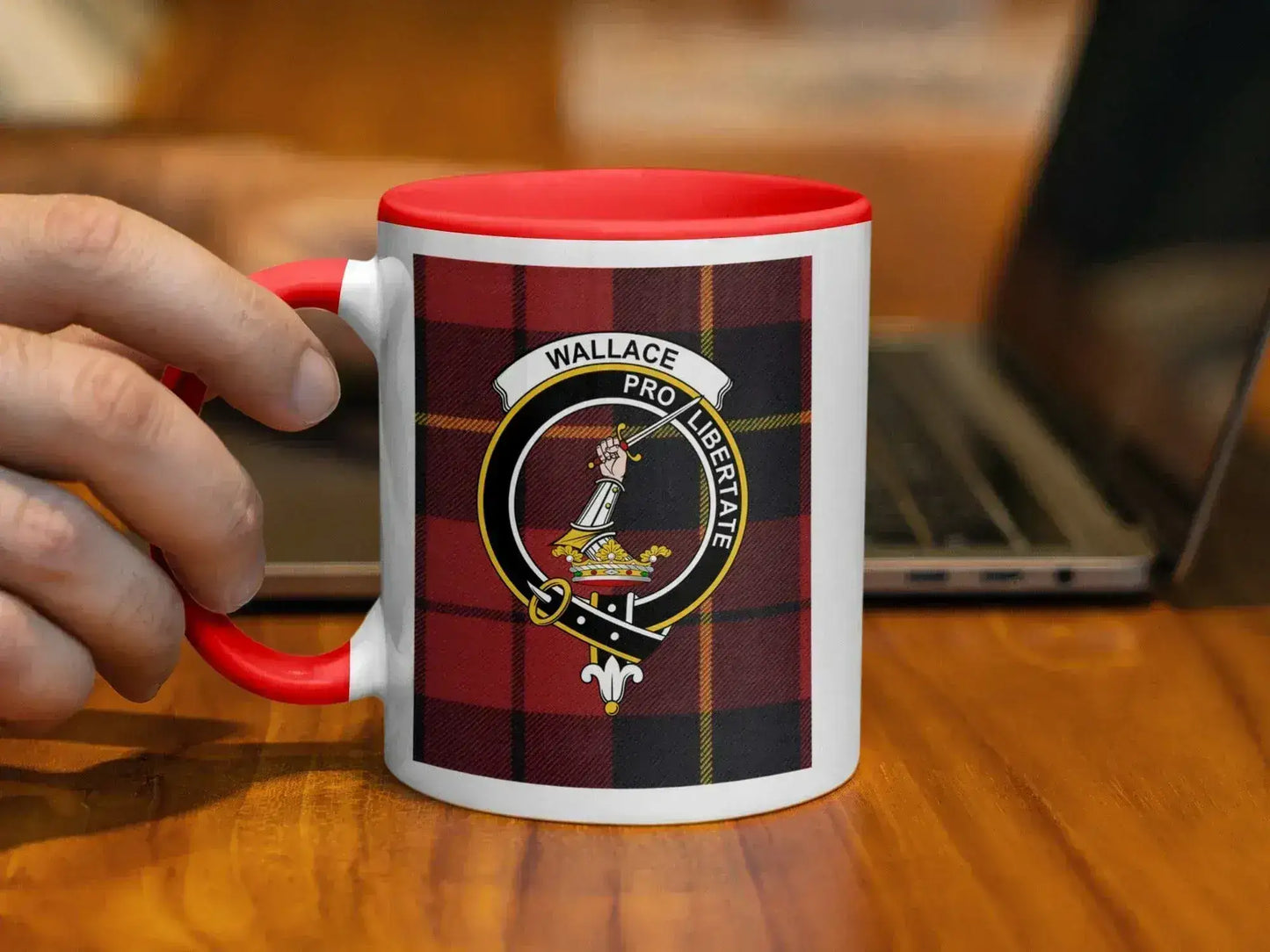 Wallace Pro Liberate Crest Ceramic Mug product