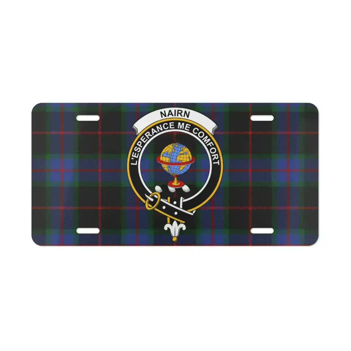 Nairn Lesperance Me Comfort Custom License Plate product