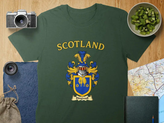 Scotland Dingwall Printed Short Sleeve T-Shirt product