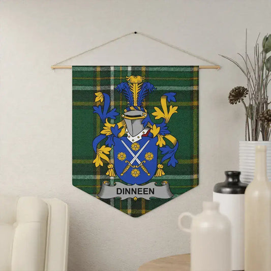 Dinneen Family Crest Wall Hanging Decor product