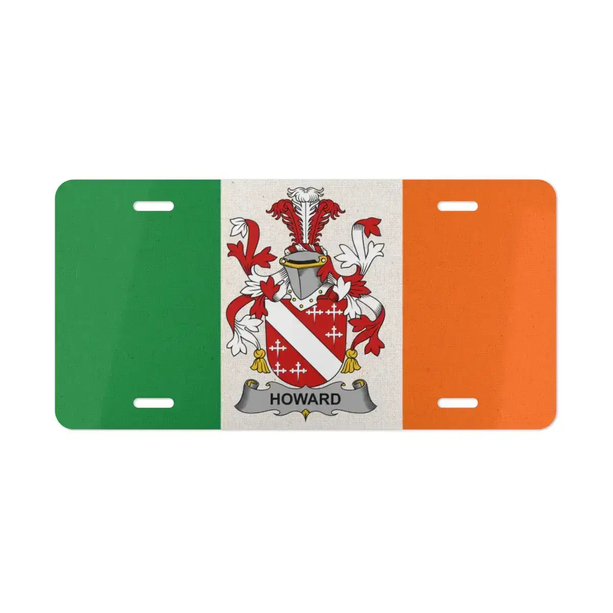 Howard Family Crest Ireland Flag Design product