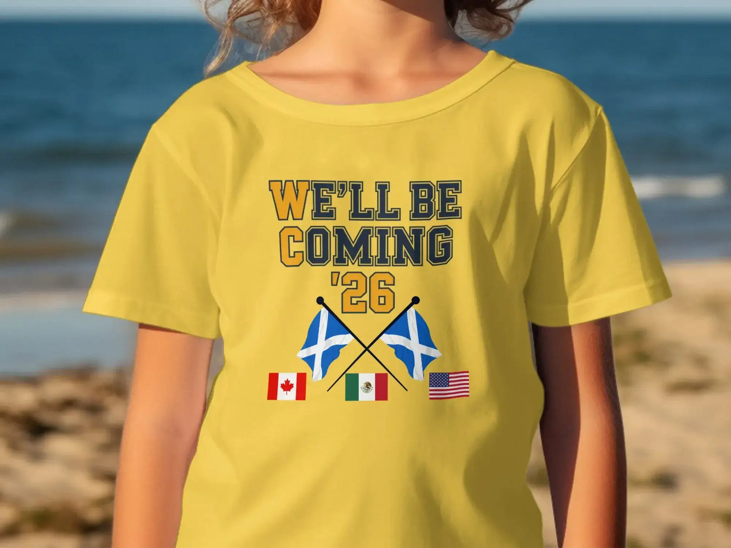We'll Be Coming '26 Flags Graphic T-Shirt