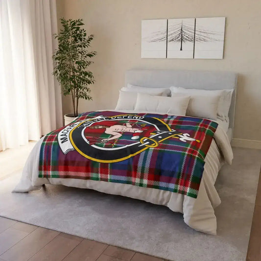 Vibrant Decor Plaid Blanket for Cozy Bedroom Decor