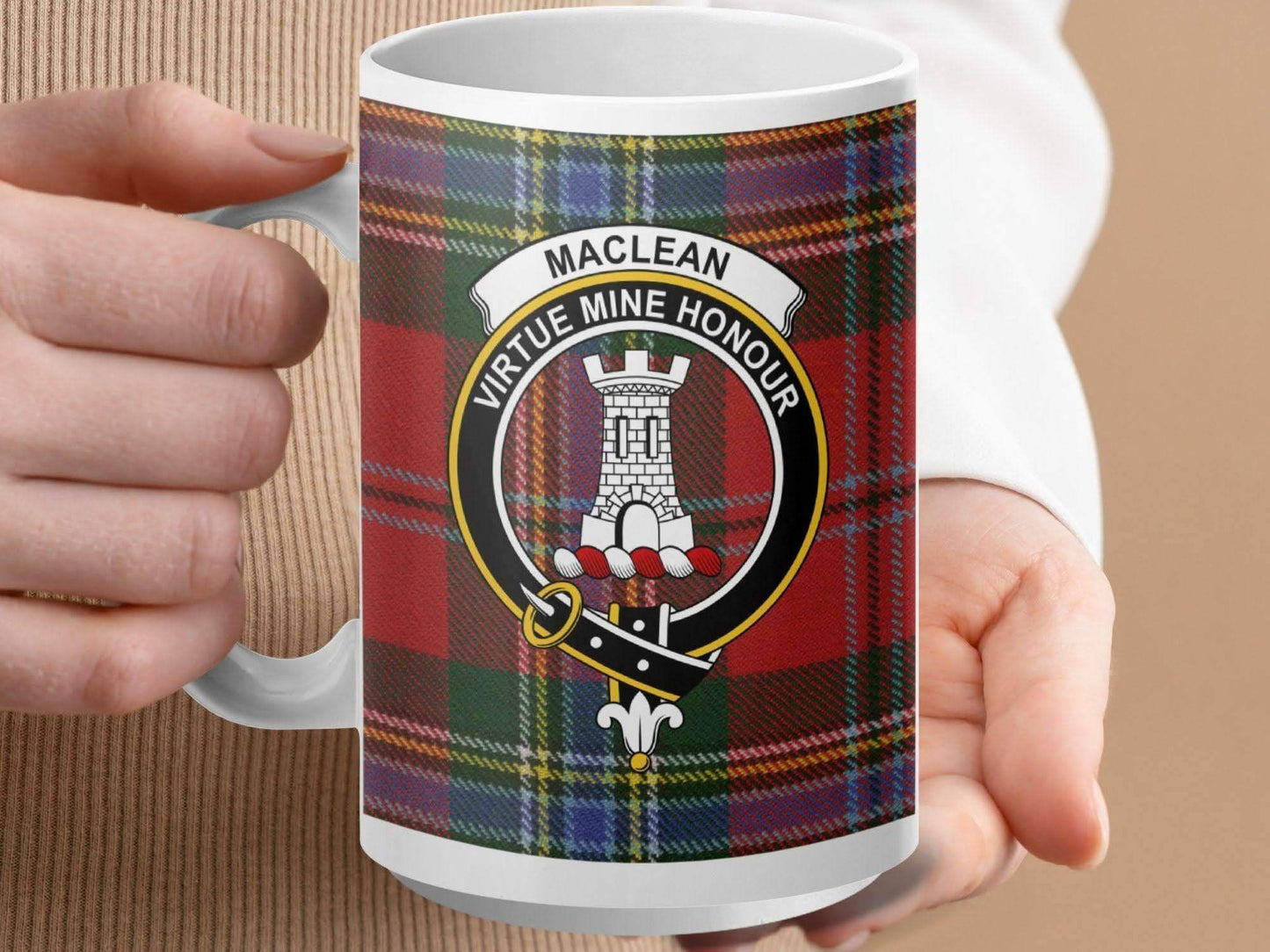 Maclean Virtue Mine Honour Tartan Mug product type