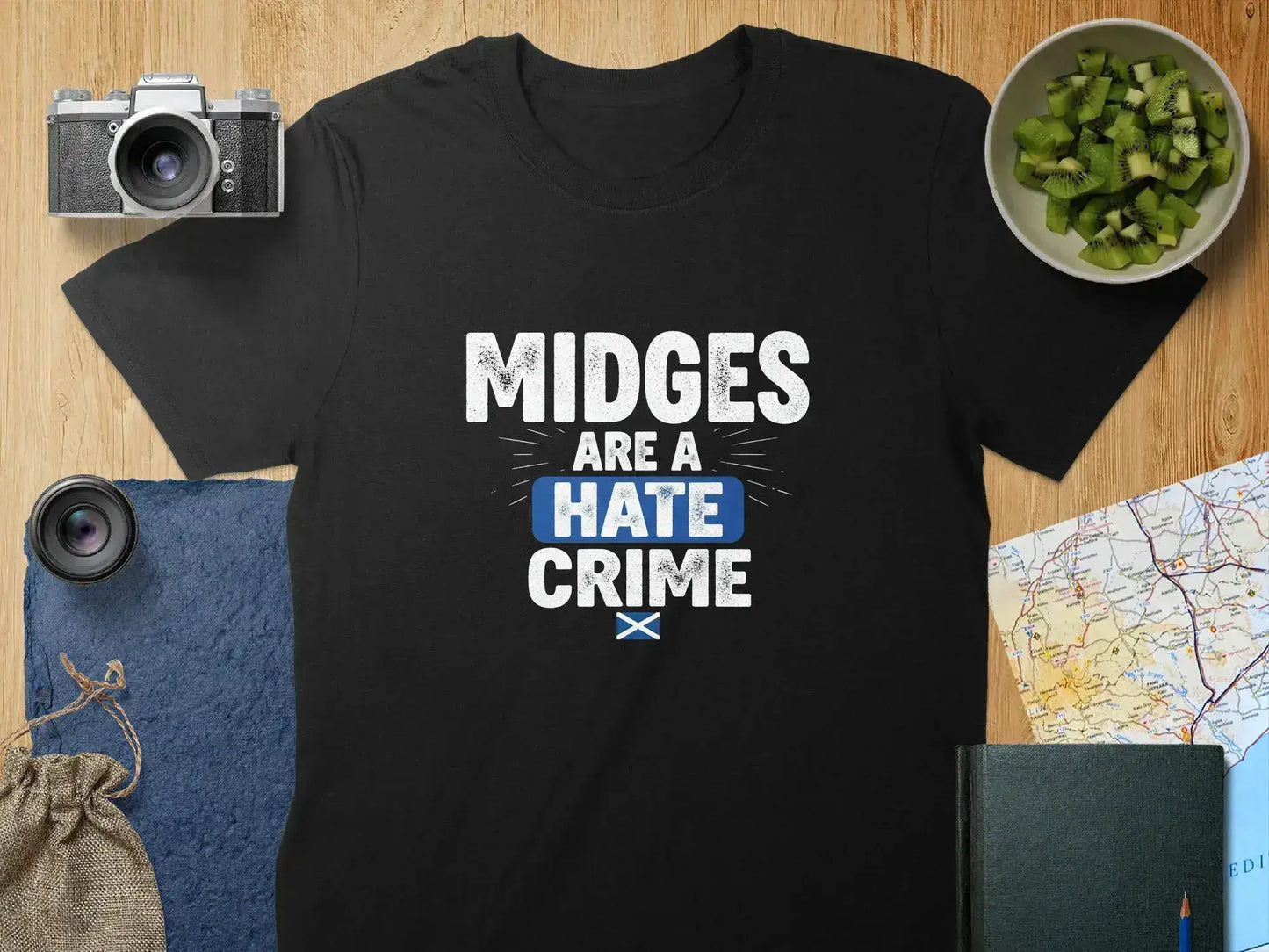 Midges Are A Hate Crime Statement T-Shirt product