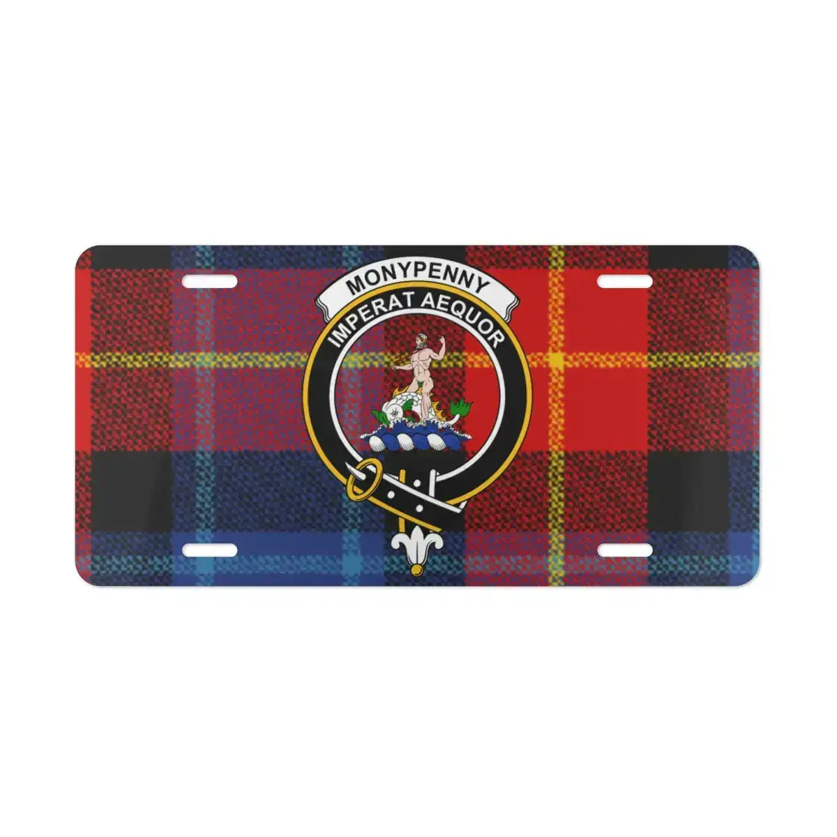 Moneypenny Imperat Aequor Tartan Pattern Plate product