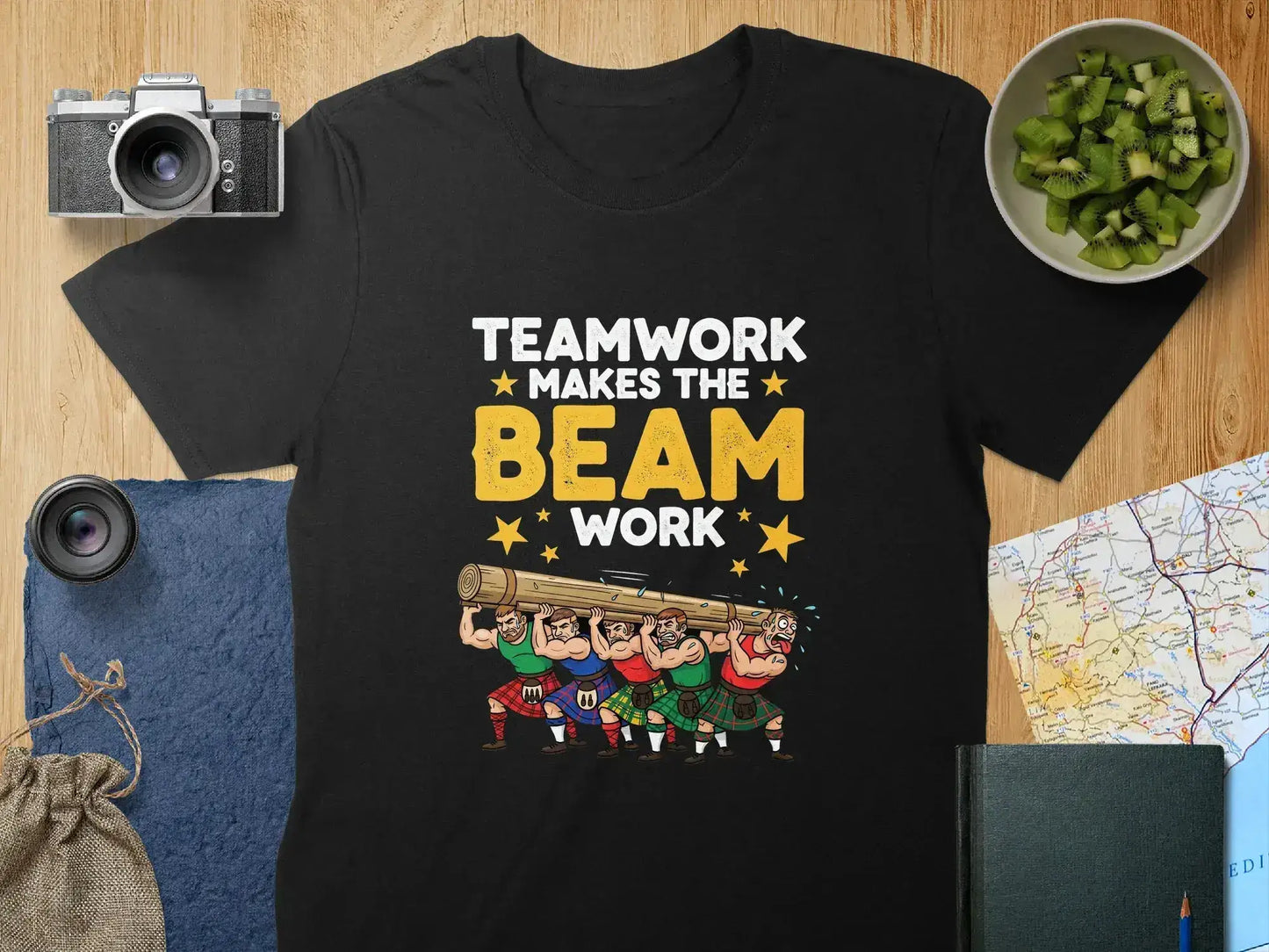 Teamwork Makes the Beam Work T-Shirt product