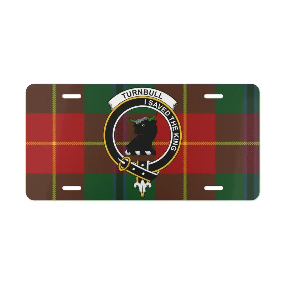 Turnbull I Saved The King License Plate product