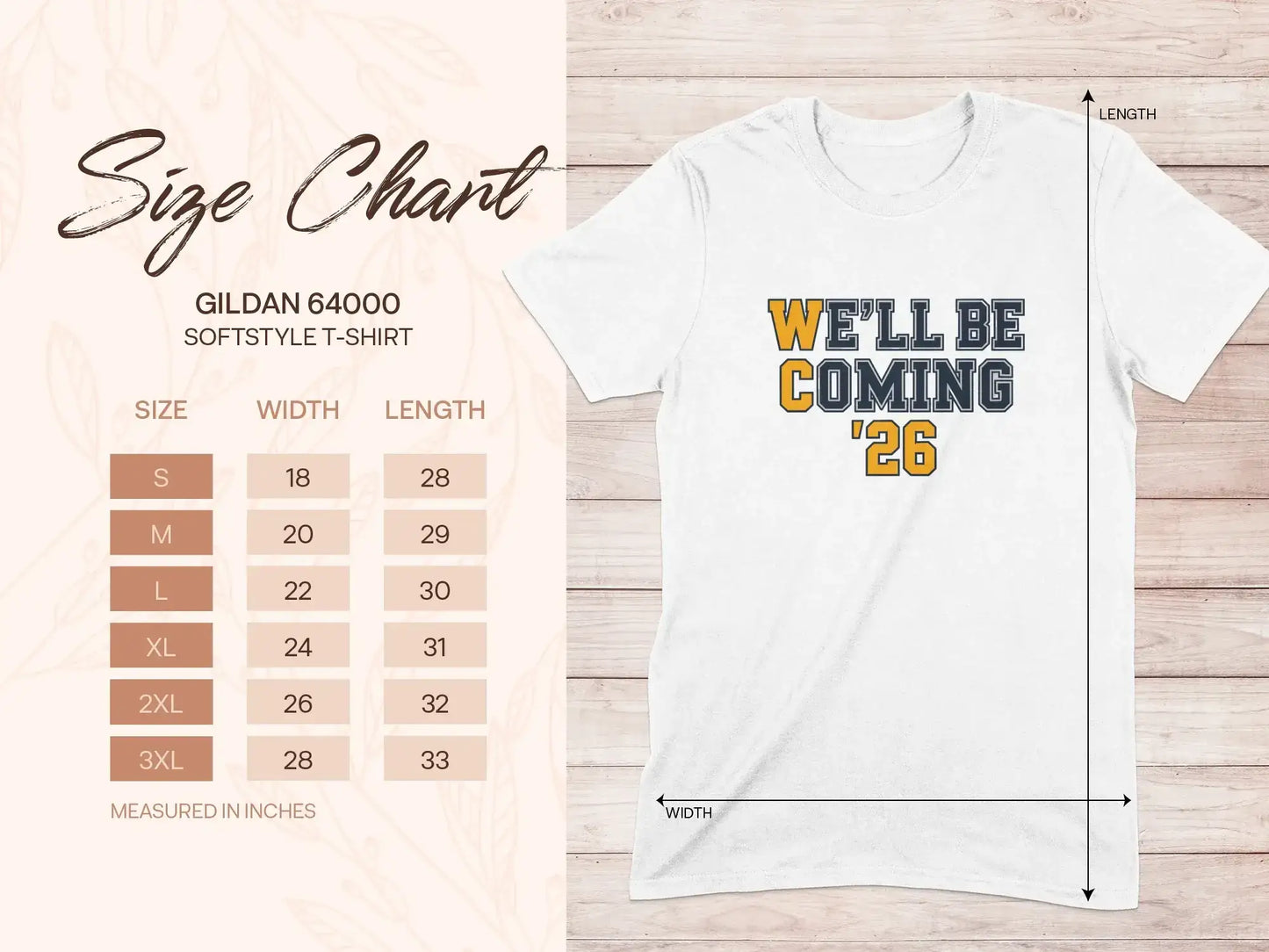 We'll Be Coming '26 Graphic T-Shirt