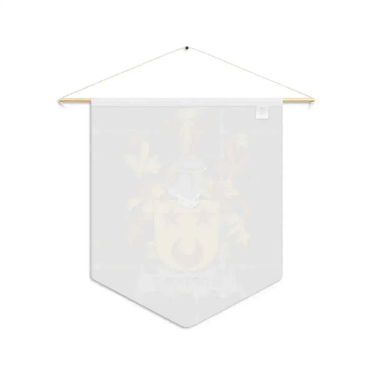 Vintage Family Crest Hanging Wall Banner product