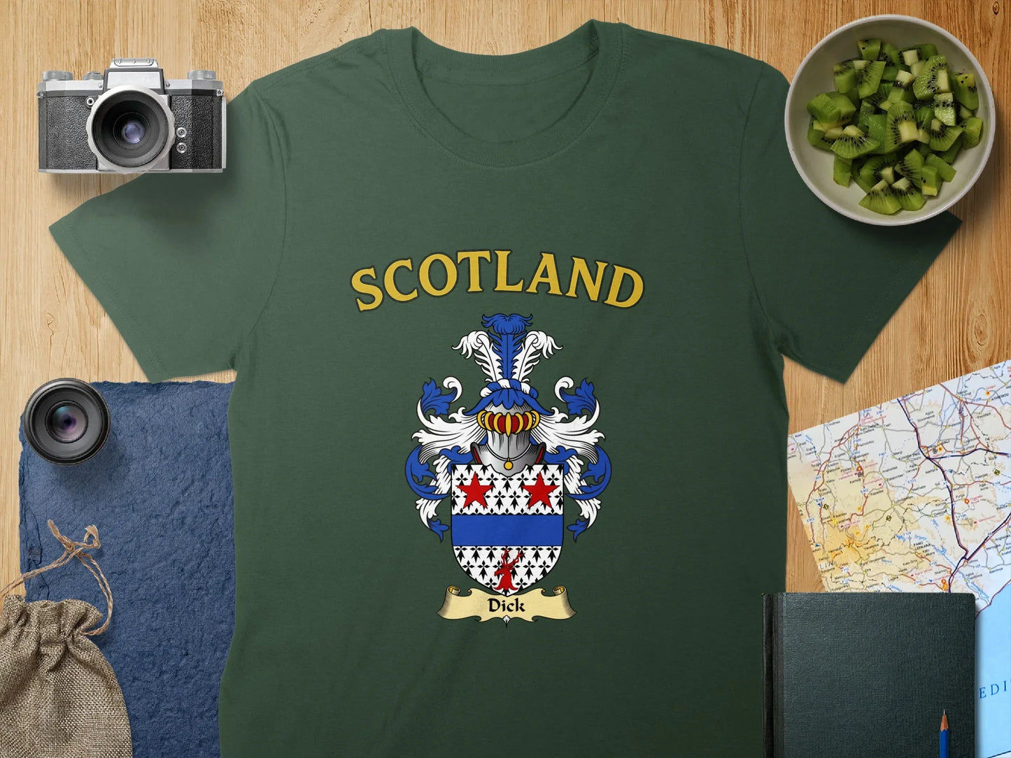 Scotland Heritage Crest Graphic Tee product