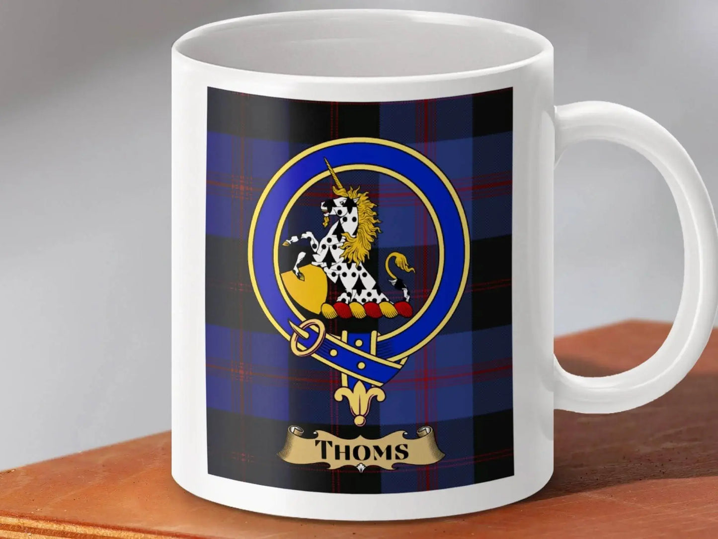 Personalized Thoms Crest Coffee Mug Custom Product Type