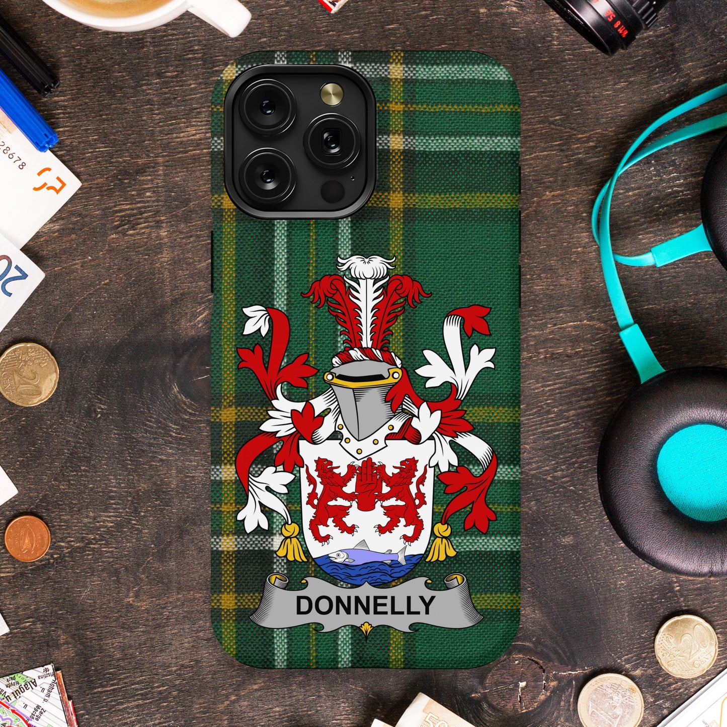 Family Crest Design Protective Smartphone Case product type