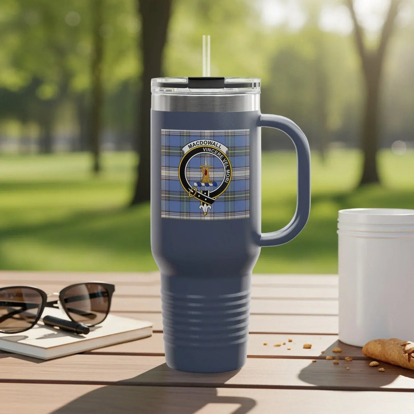 Insulated Tumbler with Clan Badge Personalized Product