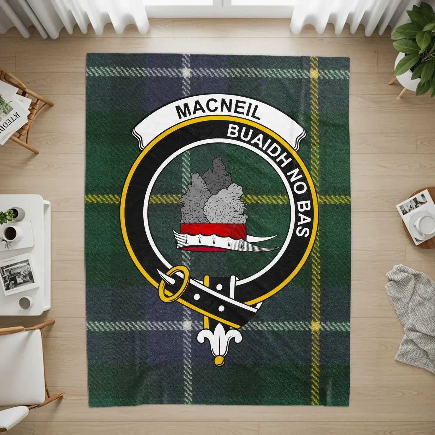 Clan MacNeil Buaidh No Bas Tartan Rug product