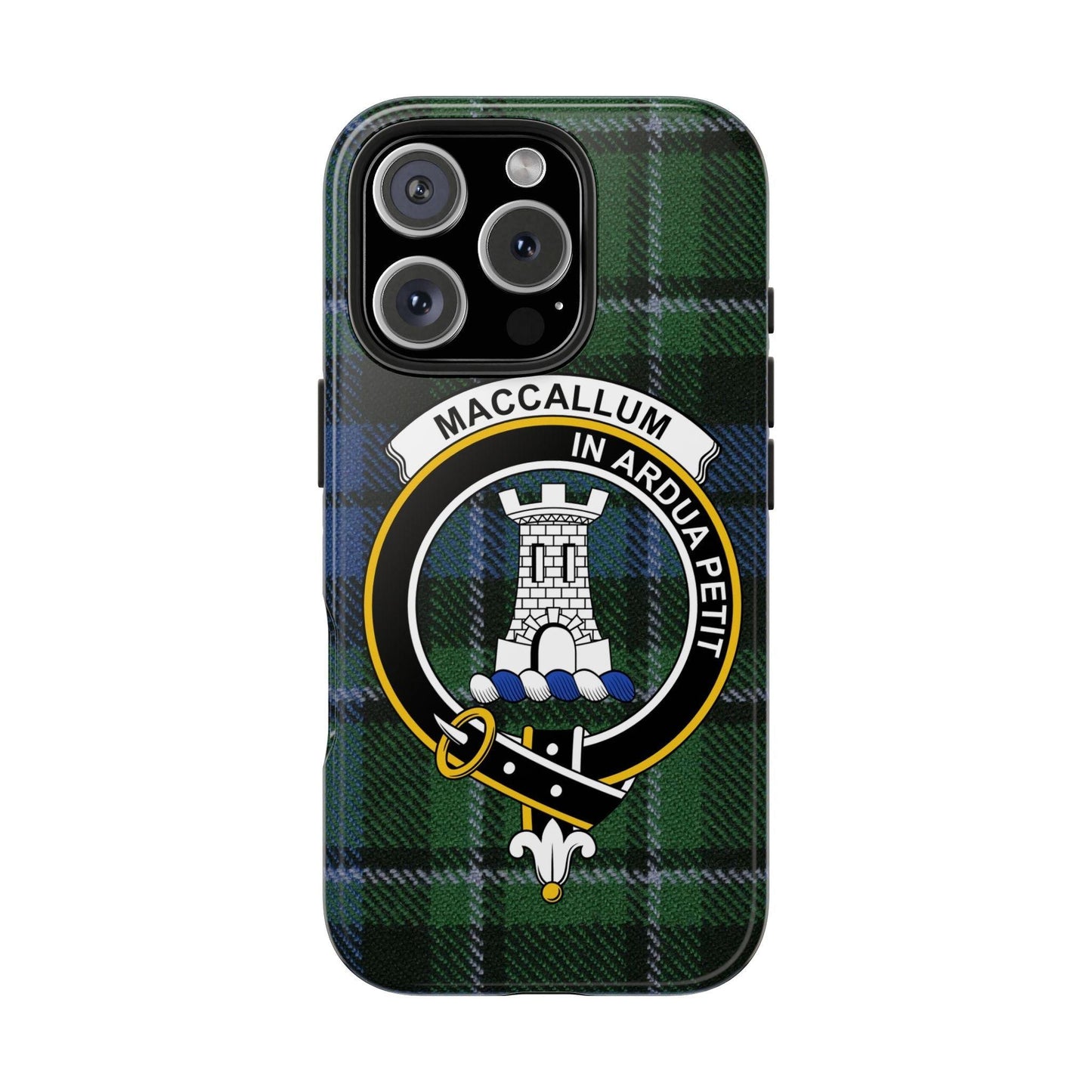 MacCallum Clan Scottish Tartan Cell Phone Case - Celtic Ancestry Gifts