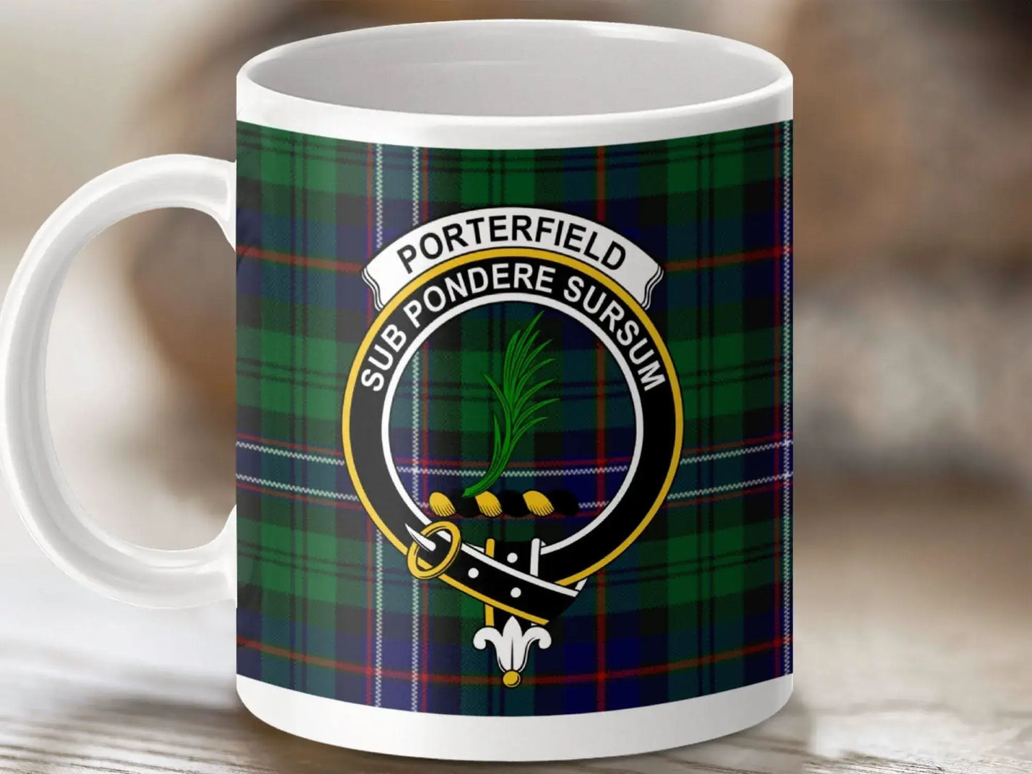 Porterfield Sub Pondere SurSum Coffee Mug product type