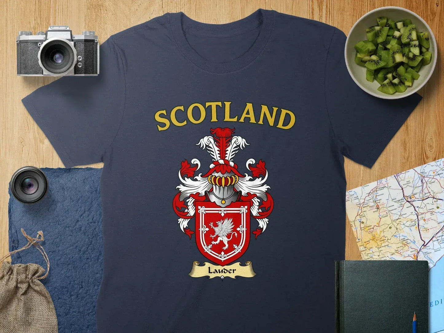 Scotland Family Crest Graphic T-shirt product
