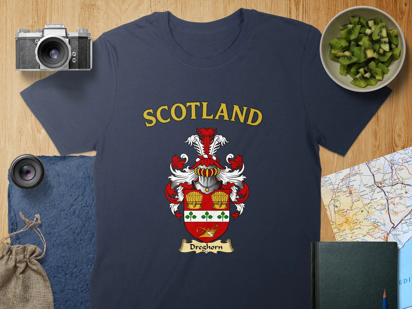 Scotland Dreghorn Crest Graphic T-shirt product type