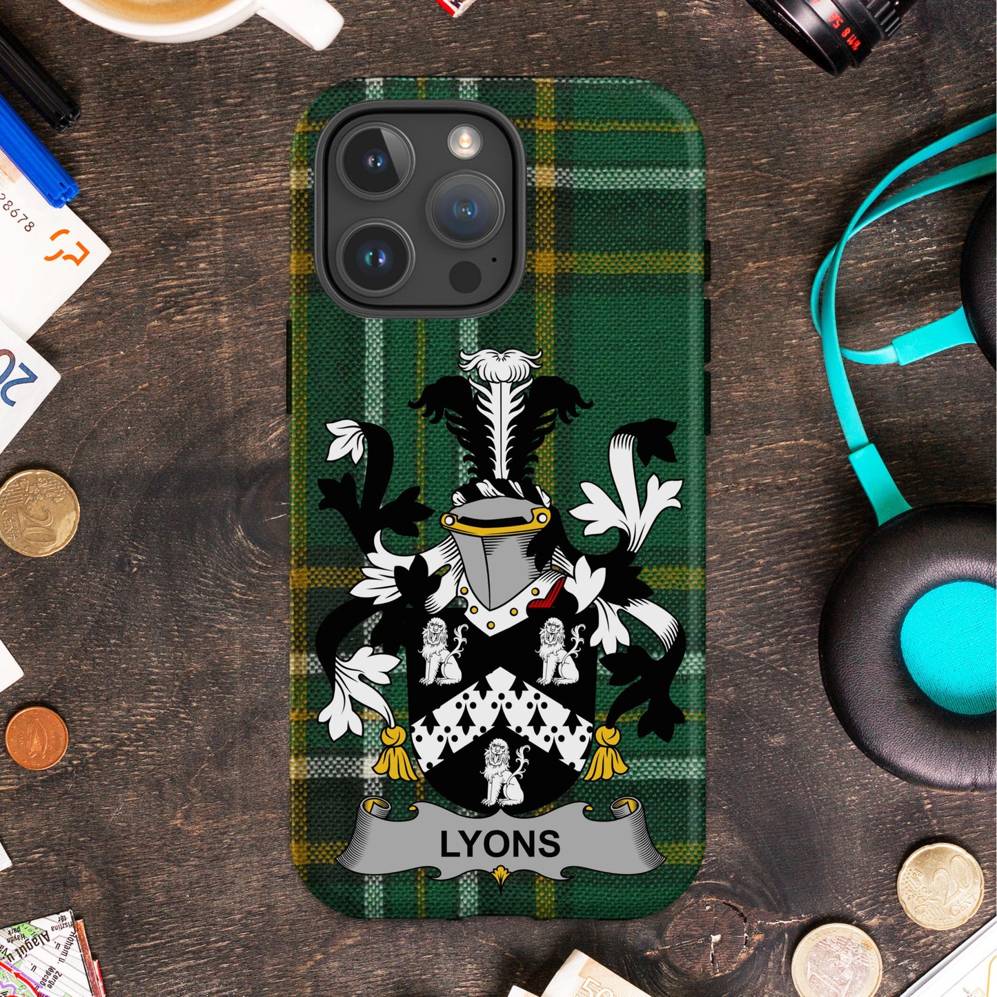 Custom Coat of Arms Design Phone Case product
