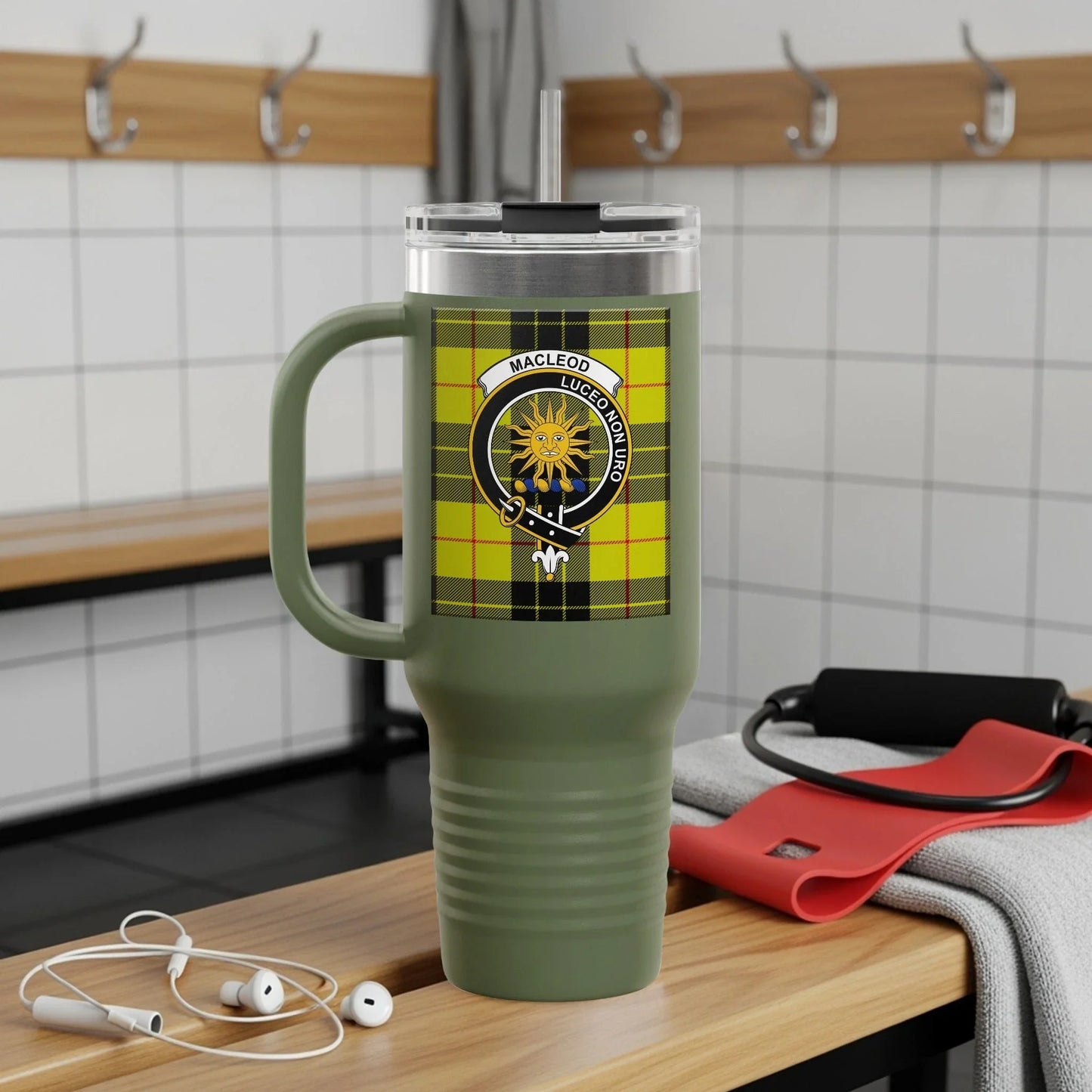 Macleod Luedoclan Tartan Insulated Travel Mug product