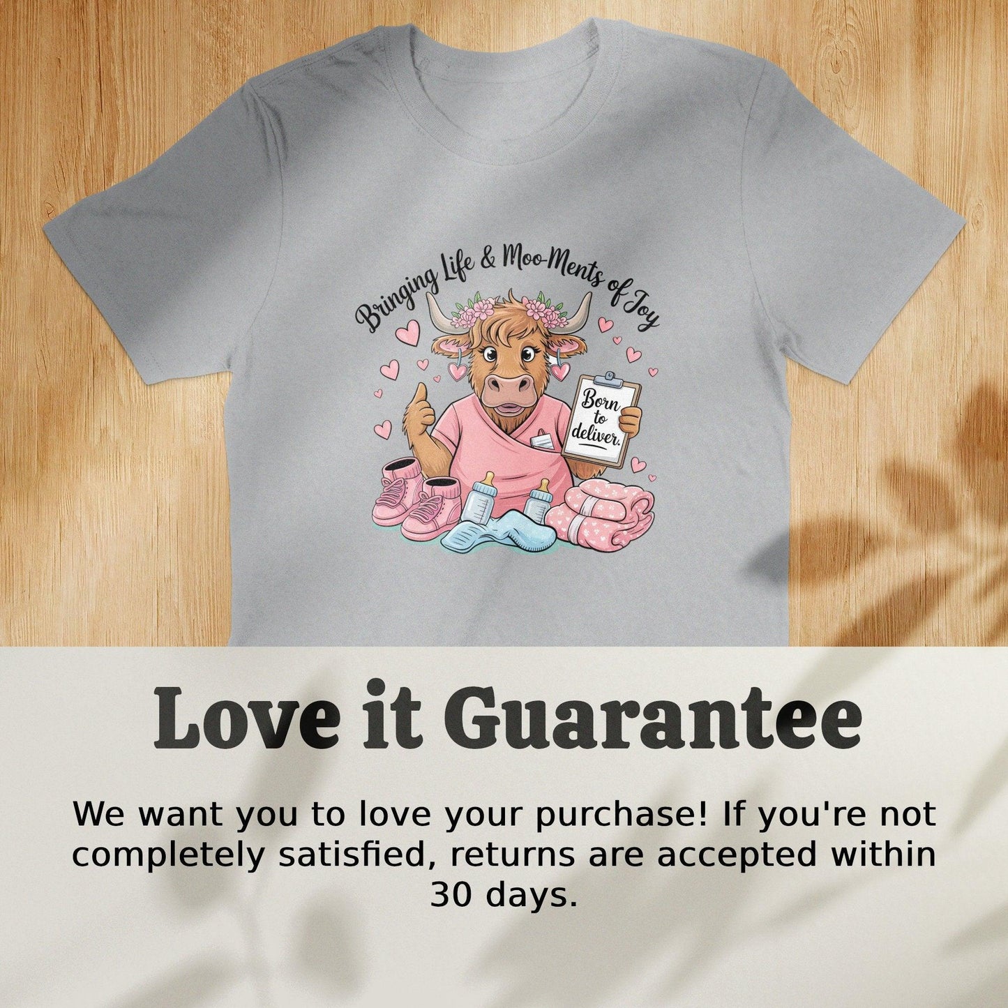 Bringing Life and Moo-Ments of Joy T-Shirt product