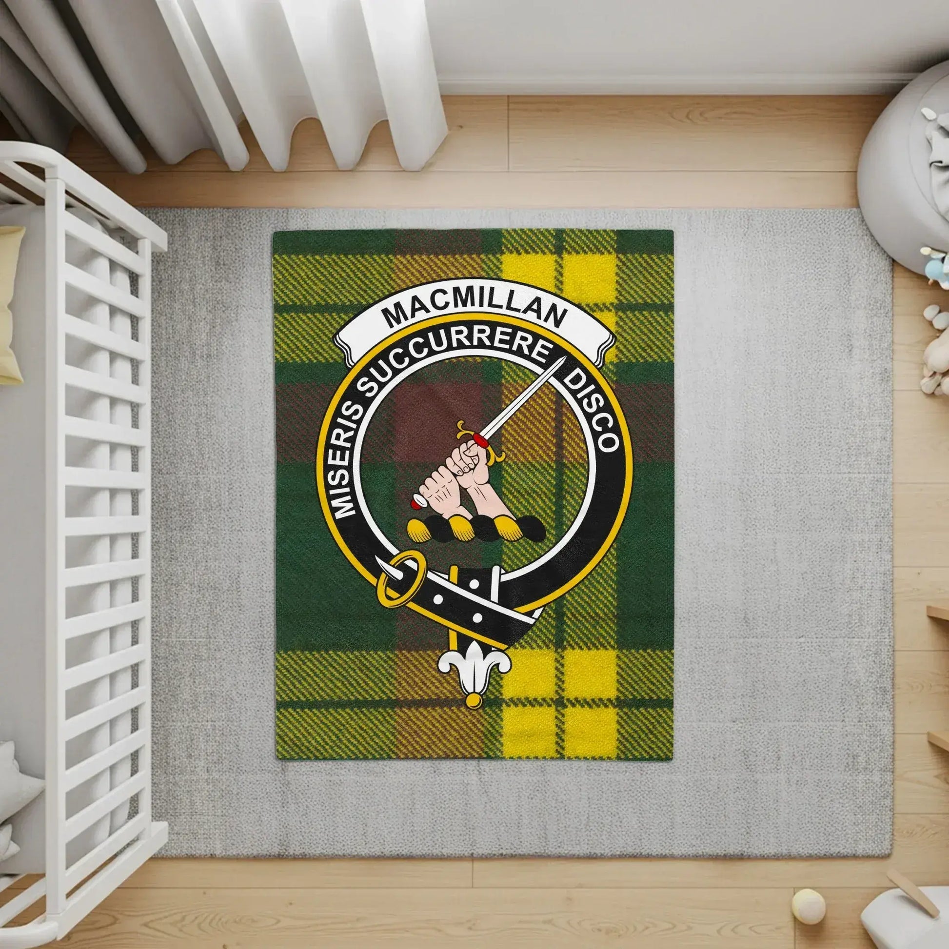 Clan Macmillan Tartan Printed Area Rug product