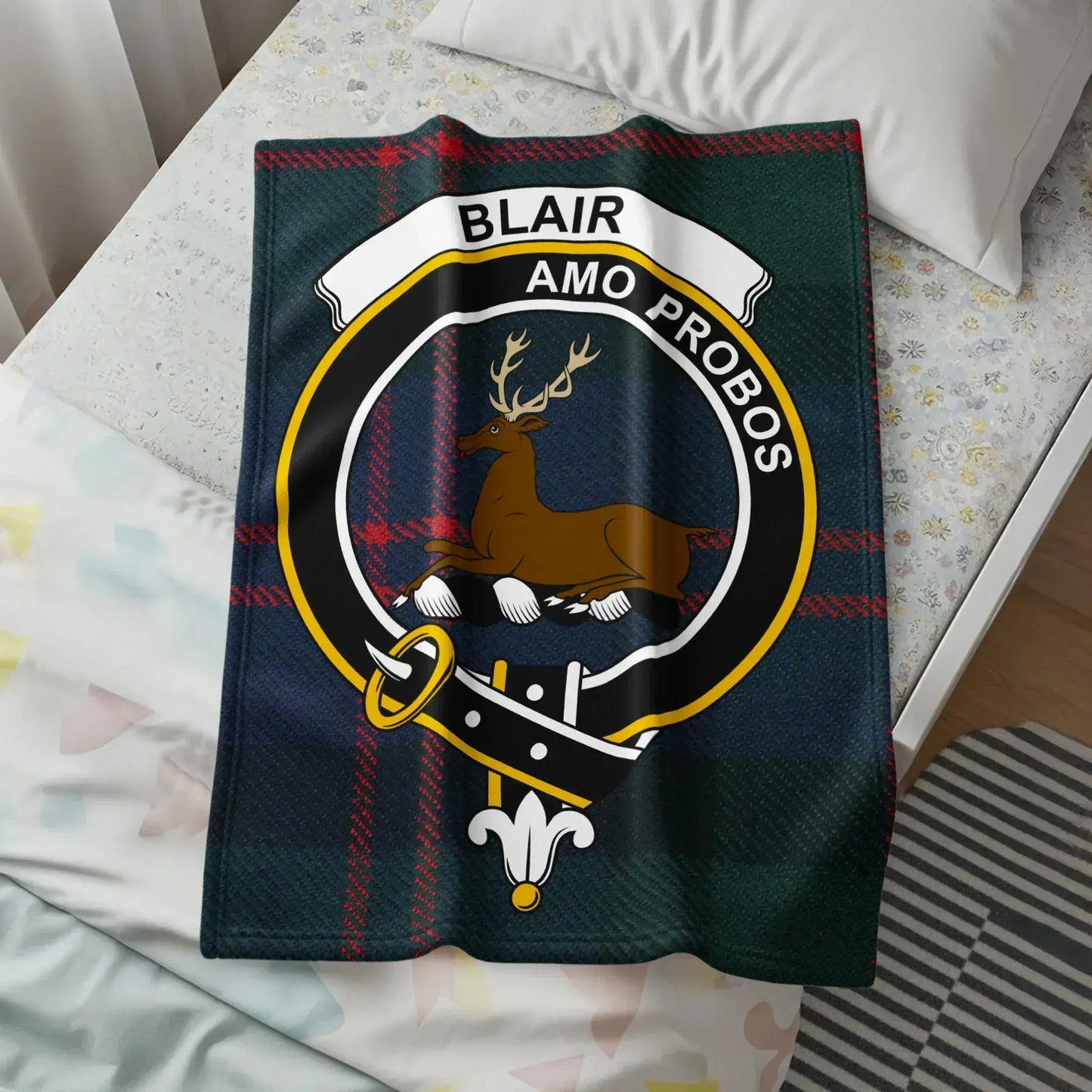 Blair Amo Probos Crest Design Blanket product