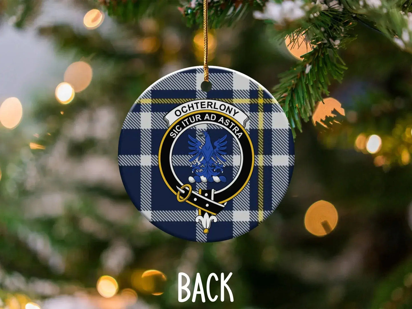 Ochterlony Sigitur Ad Astra Plaid Back product