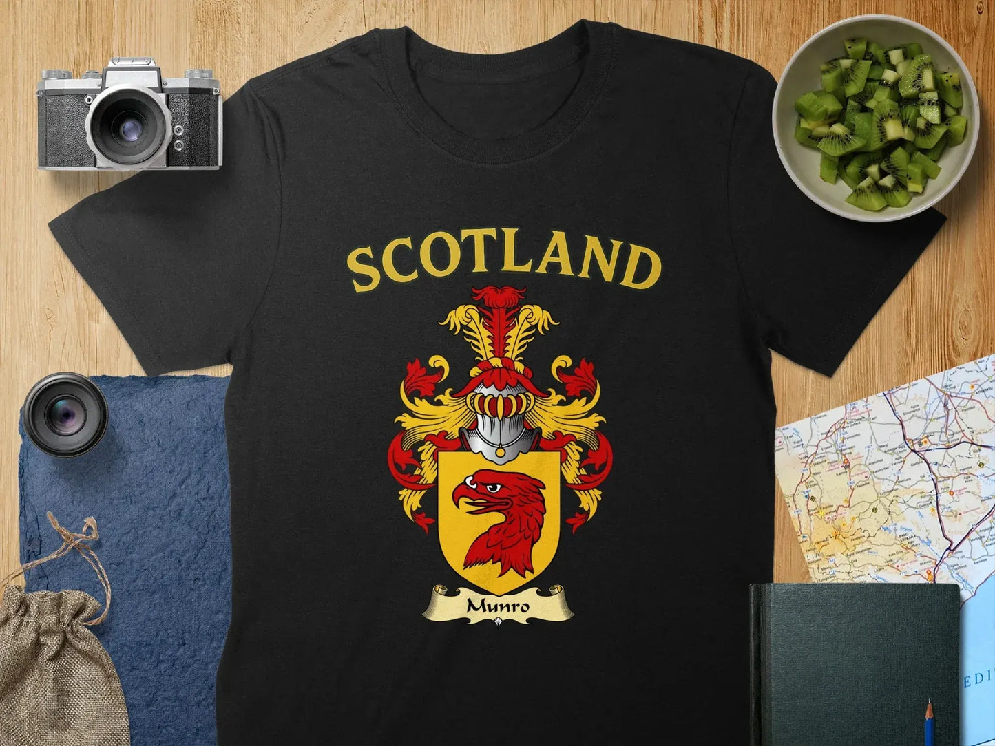 Scotland Munro Family Heritage Emblem T-shirt product type