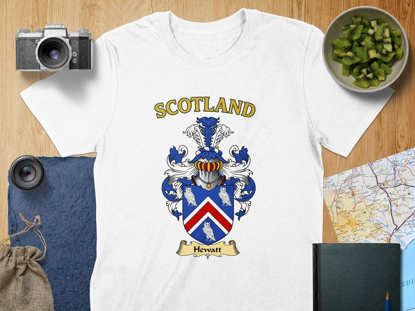 Scotland Hewatt Family Crest T-Shirt product type