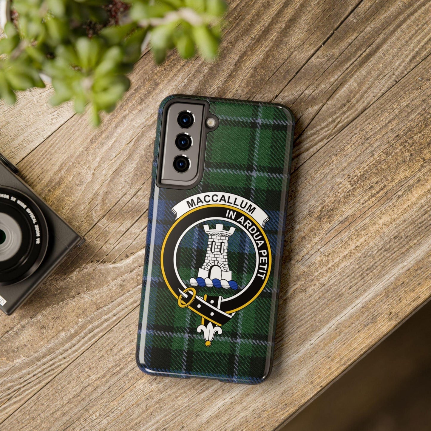 MacCallum Clan Scottish Tartan Cell Phone Case - Celtic Ancestry Gifts