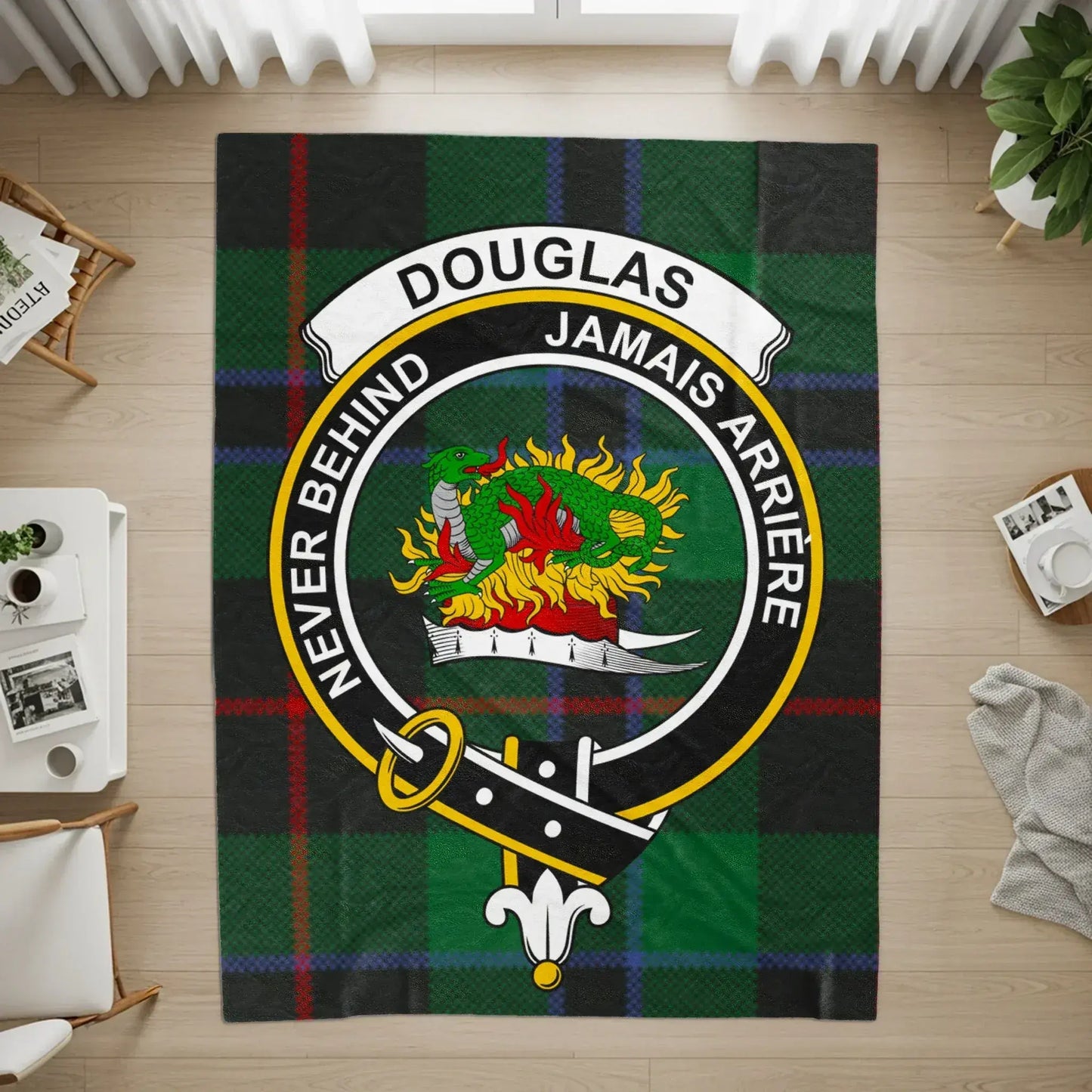 Douglas Never Behind Jamais Arriere blanket product type