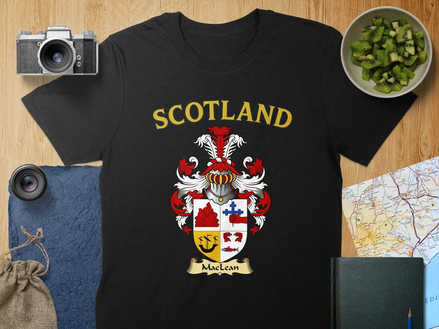 Scotland MacLean Family Crest Emblem Shirt product