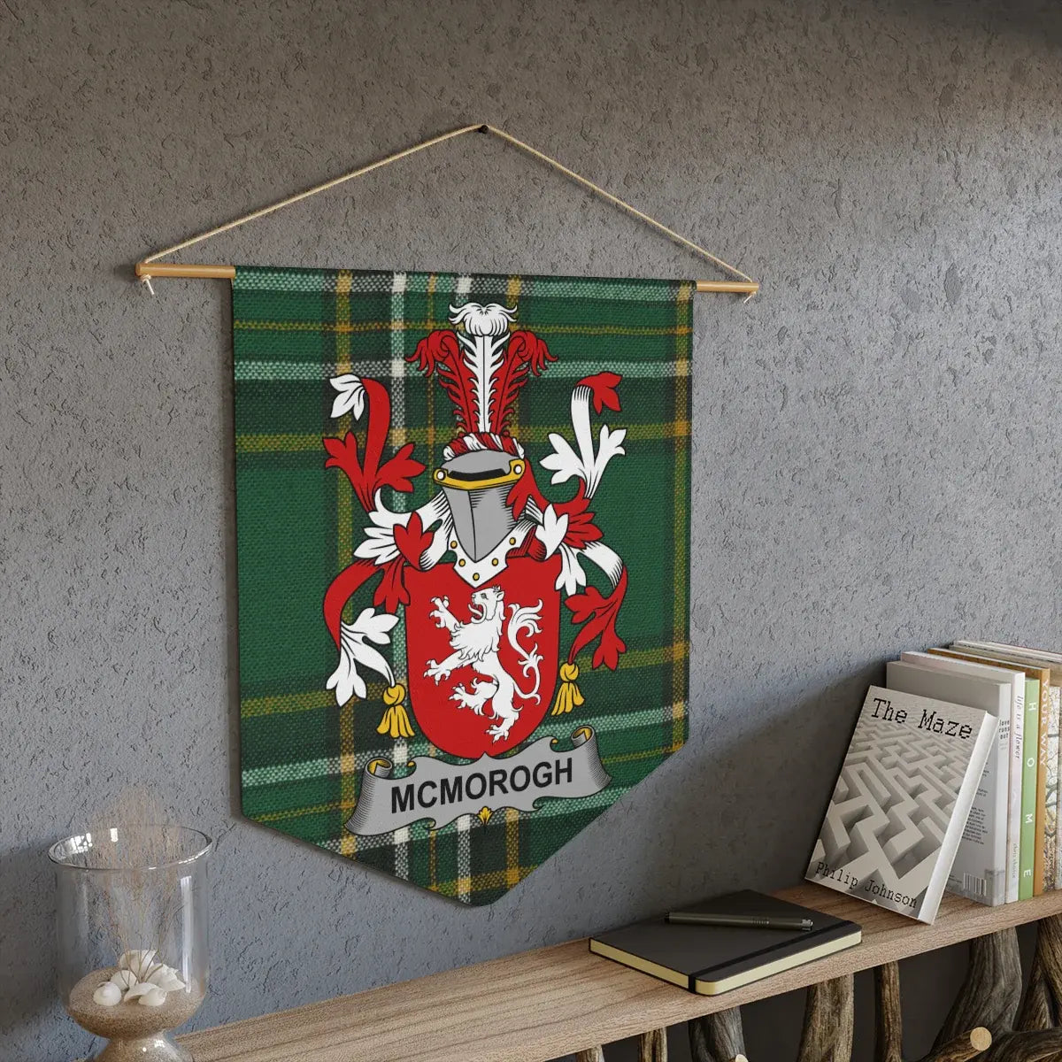 MCMOROGH Family Crest Wall Hanging product