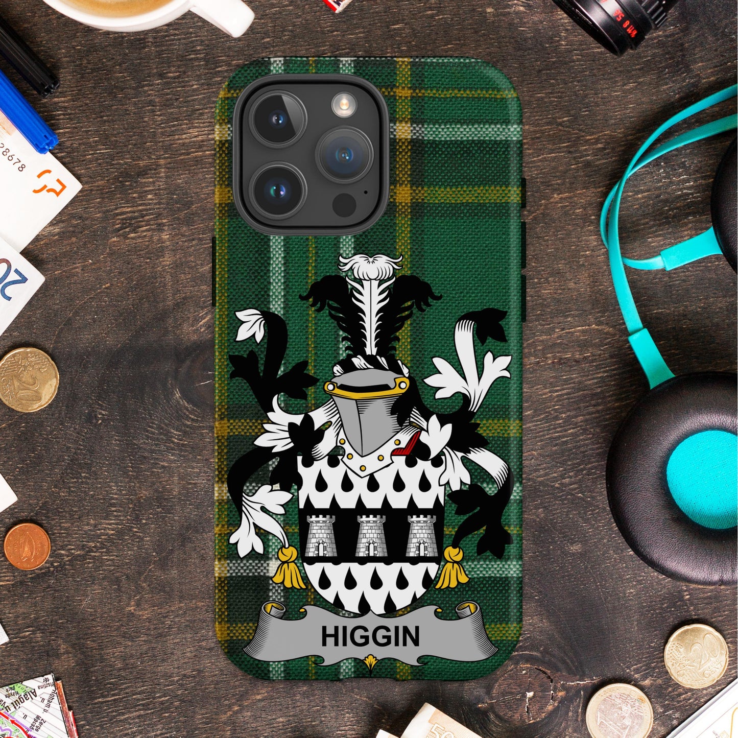 Stylish Personalized Family Crest Phone Case product