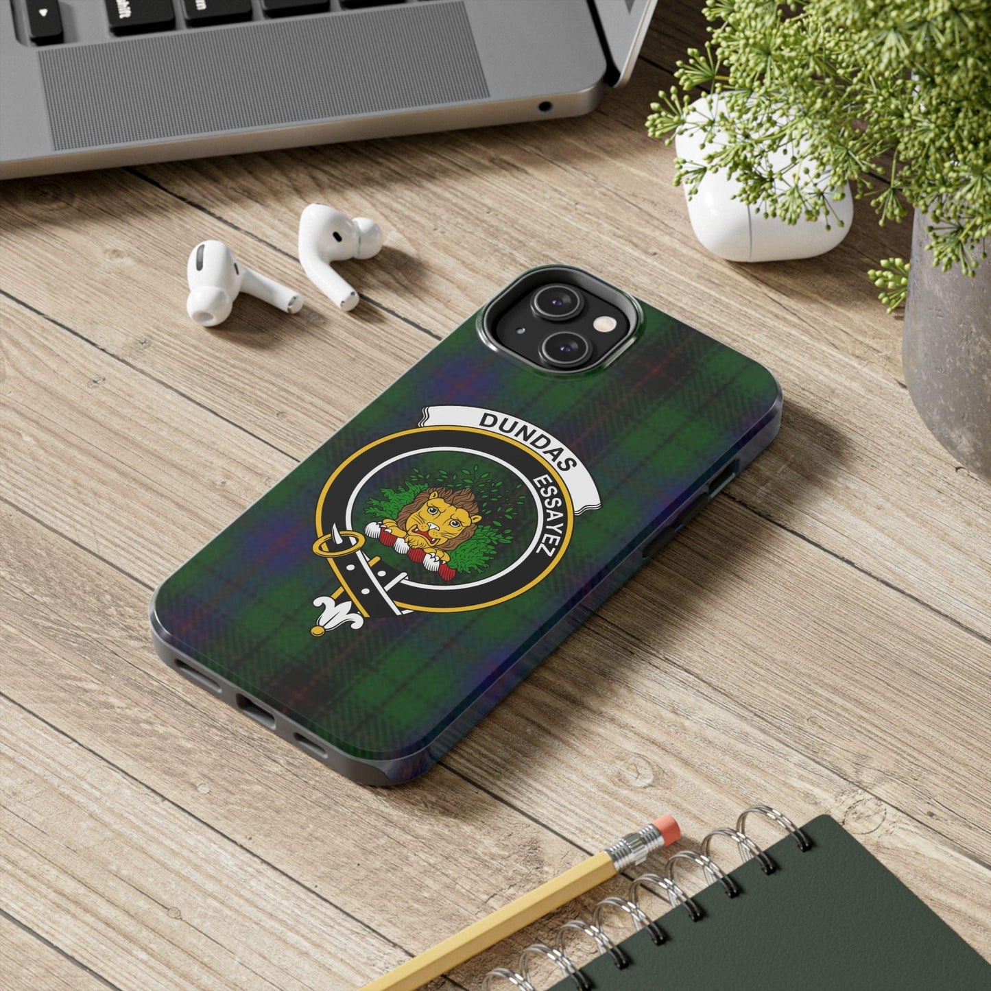 Dundas Clan Scottish Tartan Cell Phone Case - Celtic Ancestry Gifts