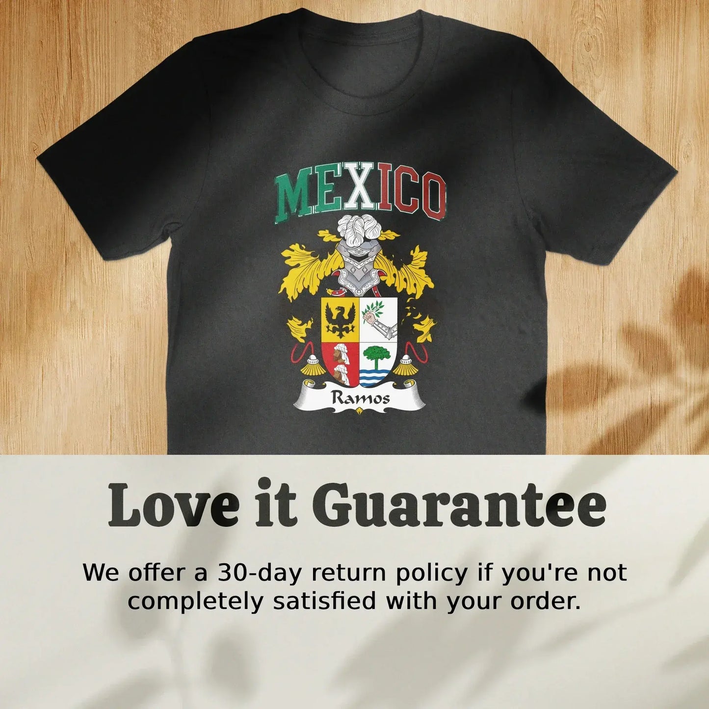Mexico Coat of Arms Ramos Graphic Shirt product type