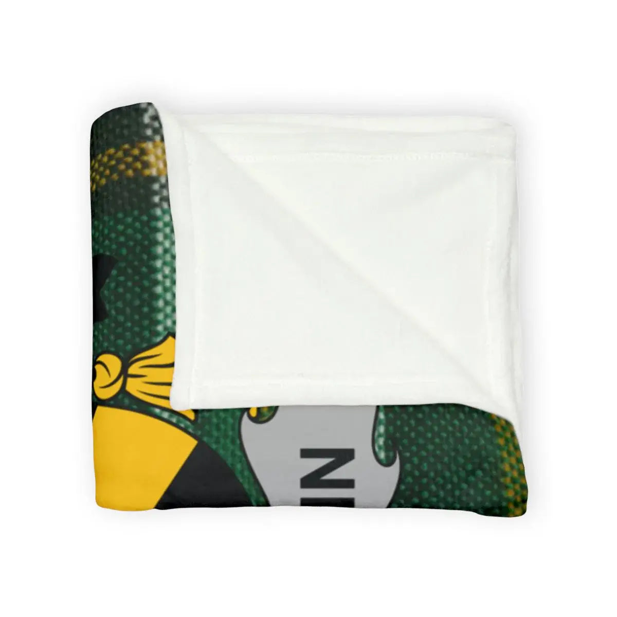 Cozy Green and Yellow Graphic Design Blanket product