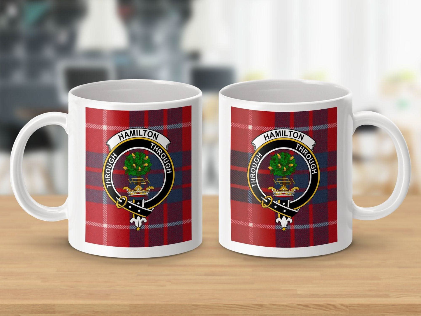 Hamilton Through Thick and Thin Tartan Mug product