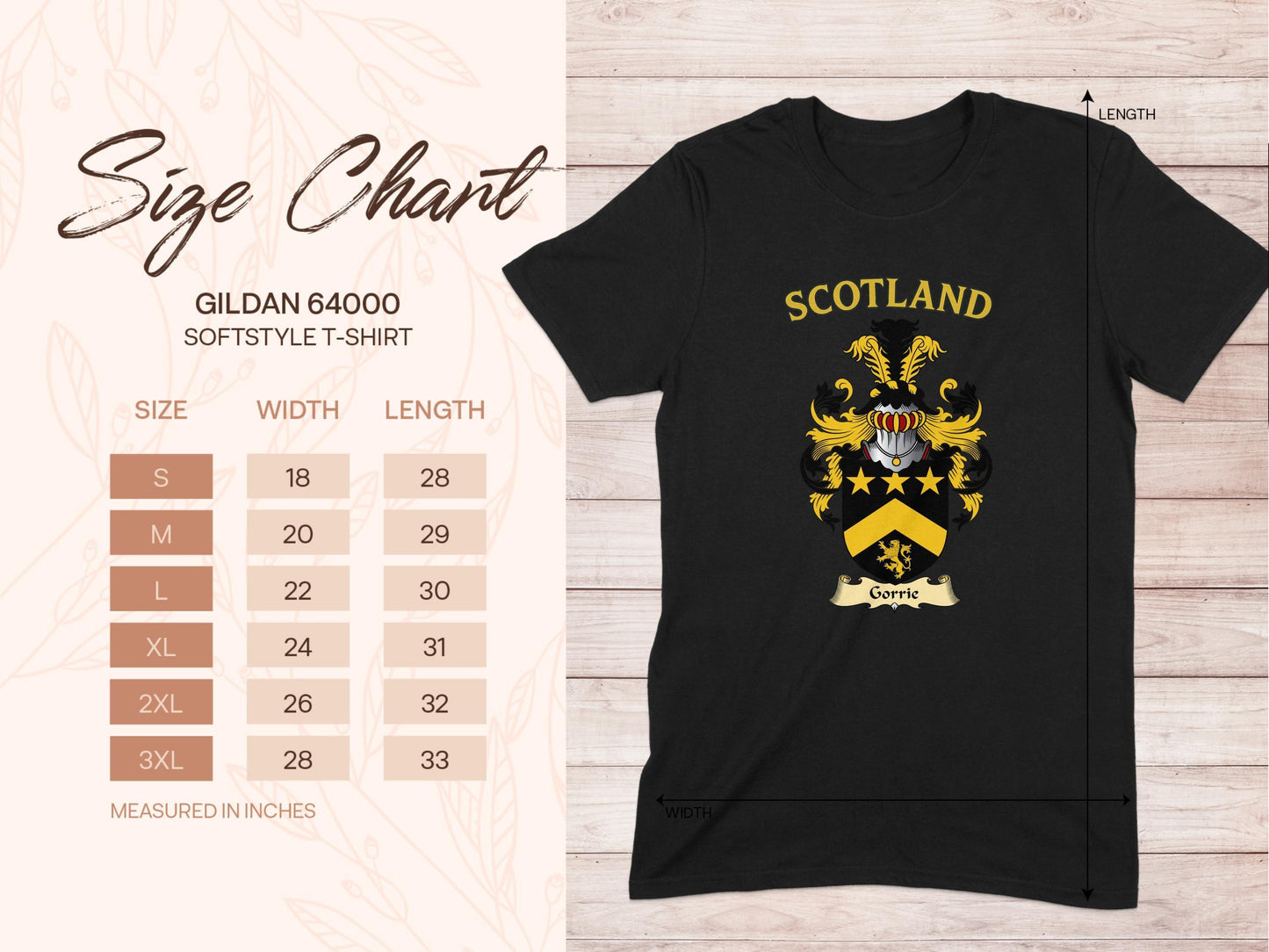Scotland Softstyle T-shirt with Family Crest product