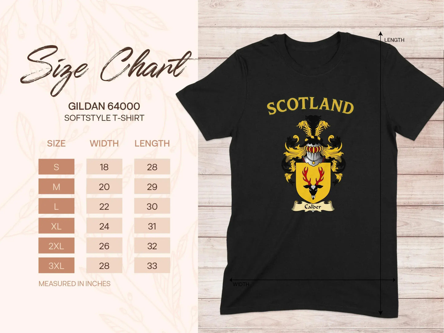 Scotland Family Crest Design Gildan Softstyle T-shirt product