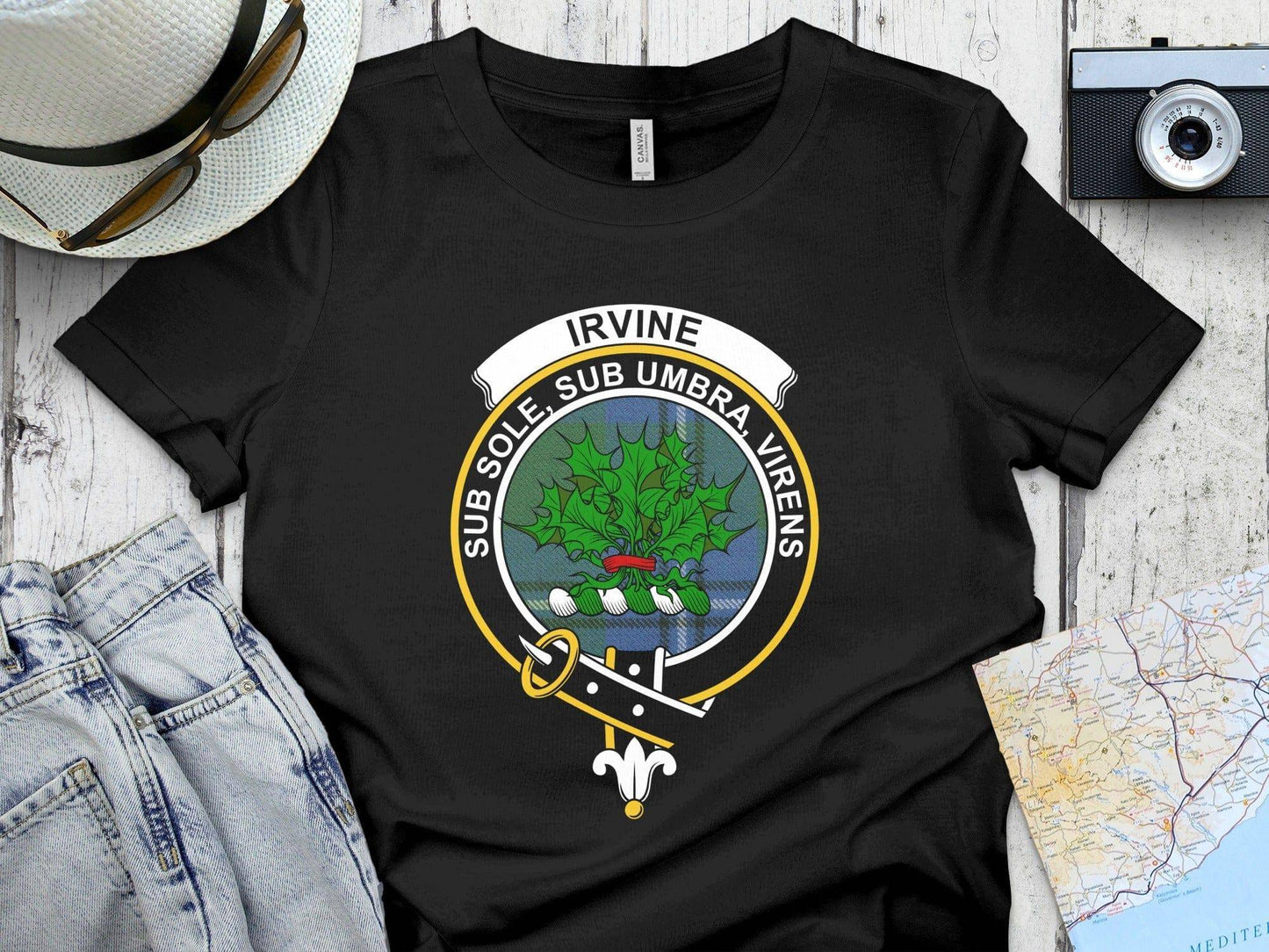 Irvine Clan Crest Badge Shirt Scottish Pride product
