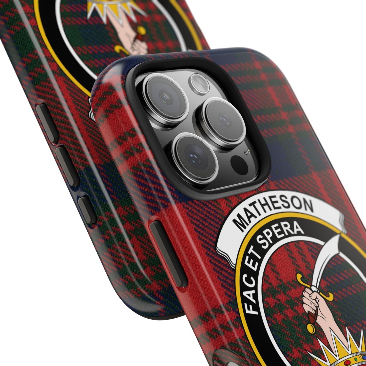 Matheson Clan Scottish Tartan Cell Phone Case - Celtic Ancestry Gifts