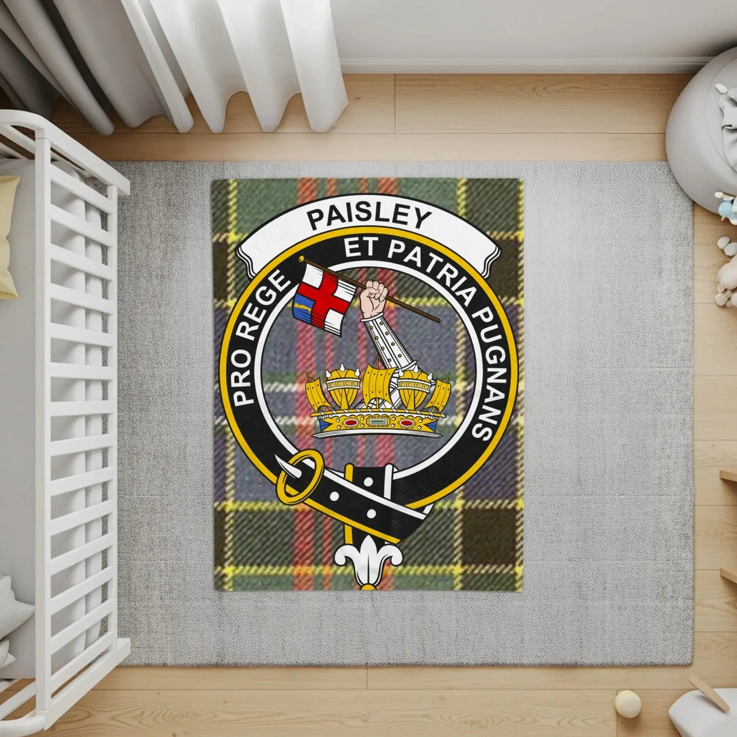 Paisley Pro Rege Et Patria Pugnans Crest product