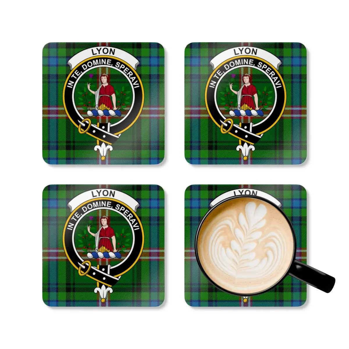 Lyon In Te Domine Speravi Coasters Set product