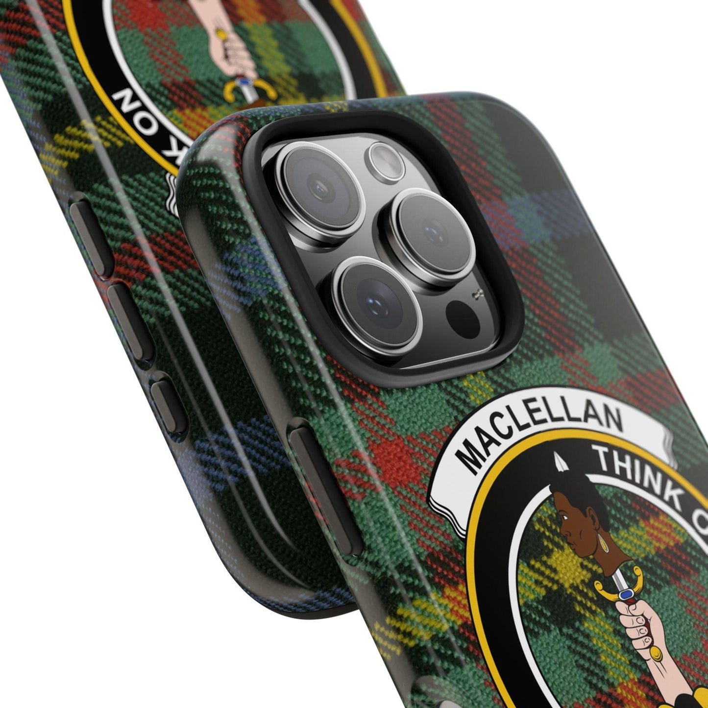 MacLellan Clan Scottish Tartan Cell Phone Case - Celtic Ancestry Gifts